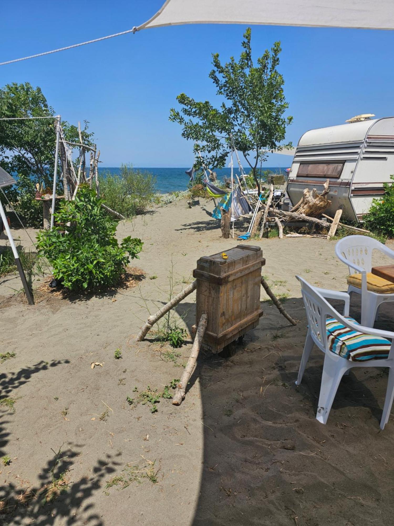 Beachfront Caravans Chernomorets Dış mekan fotoğraf